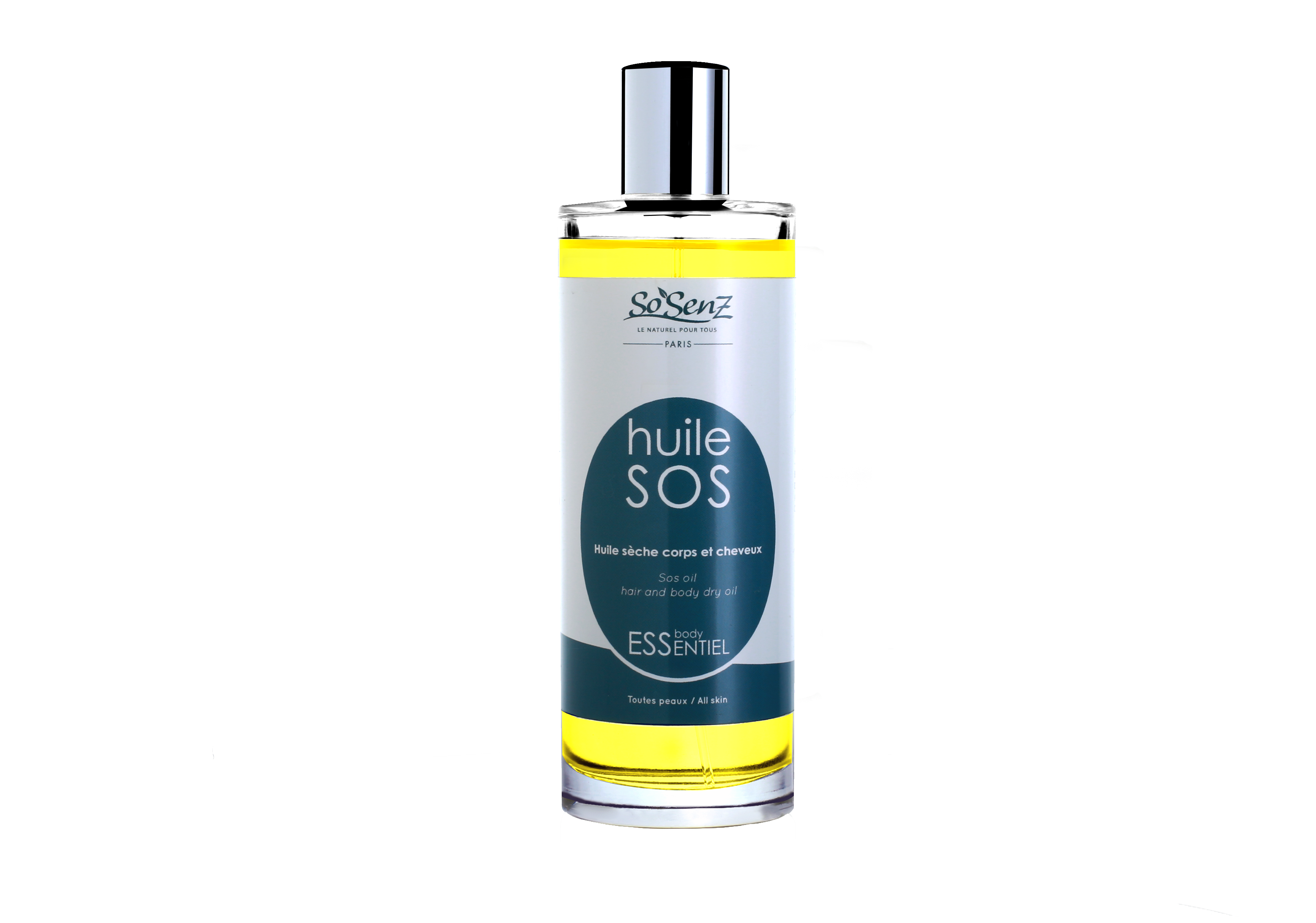 Huile SOS - Huile sèche corps et cheveux 100ML