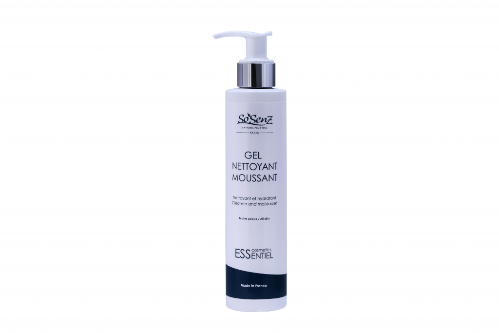 image du gel nettoyant moussant