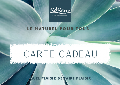 Carte cadeau sosenz. Quel plaisir de faire plaisir !