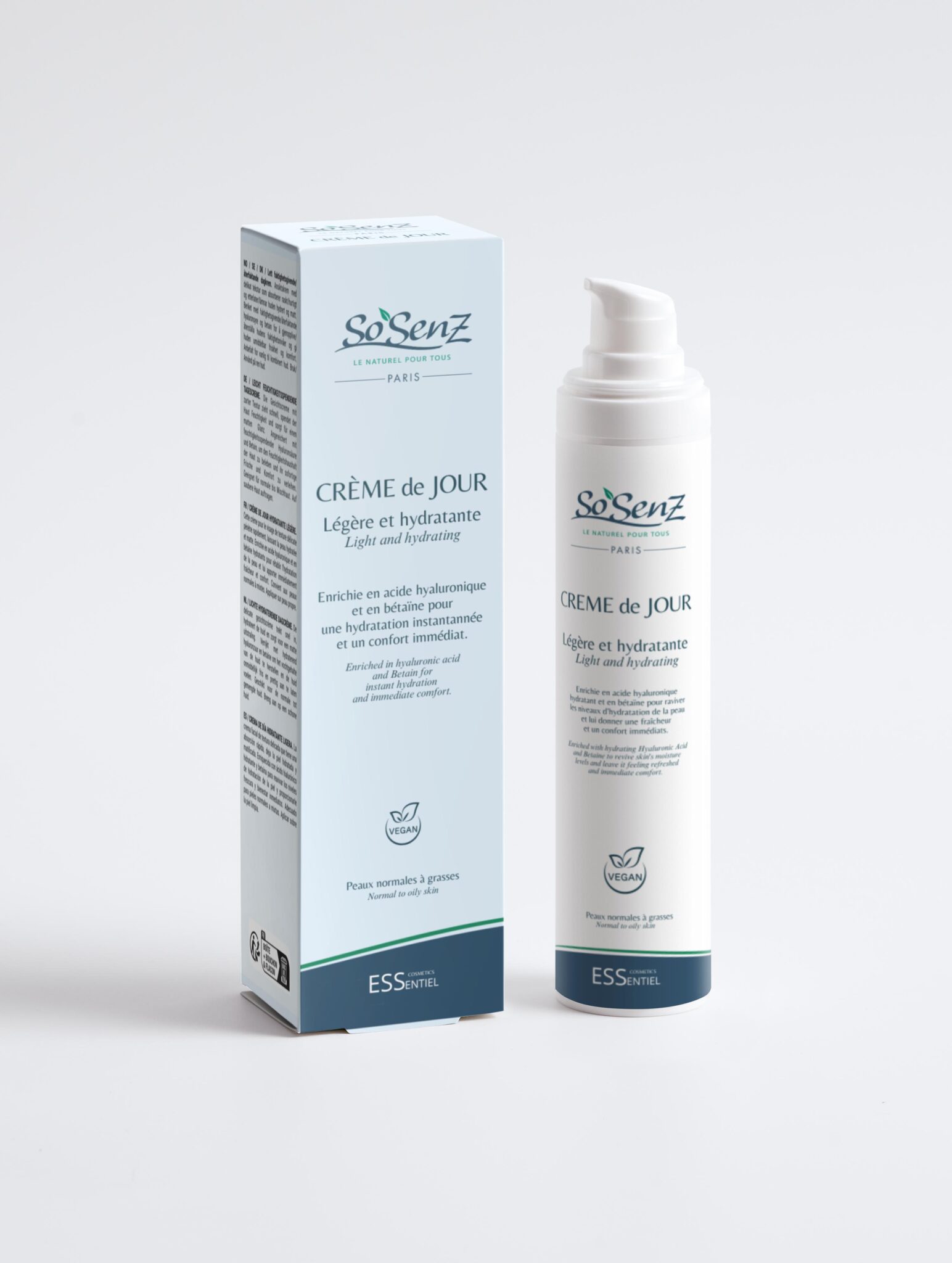 soin de jour hydratant peau normale à mixte