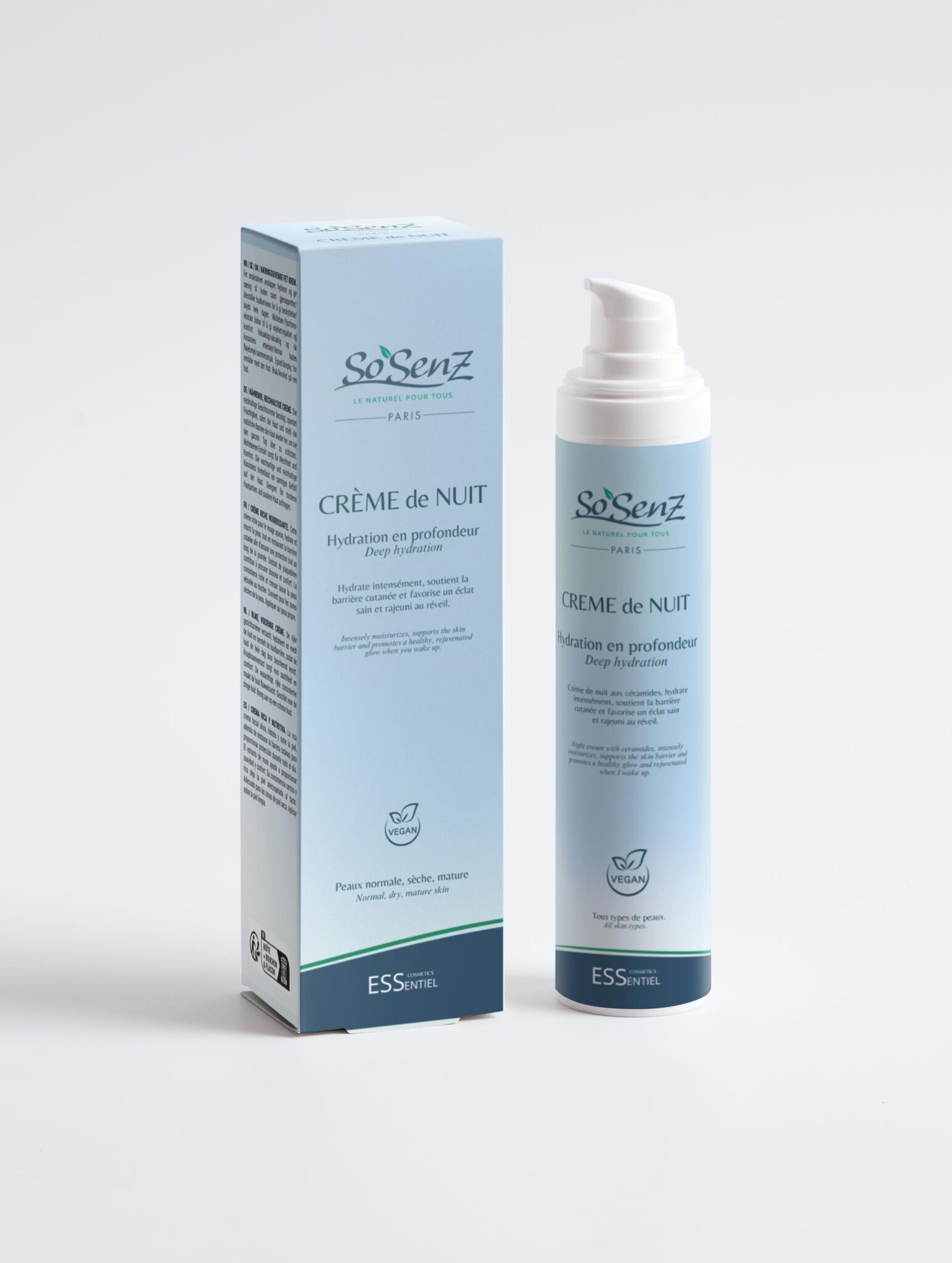 CREME de NUIT So'Senz aux céramides