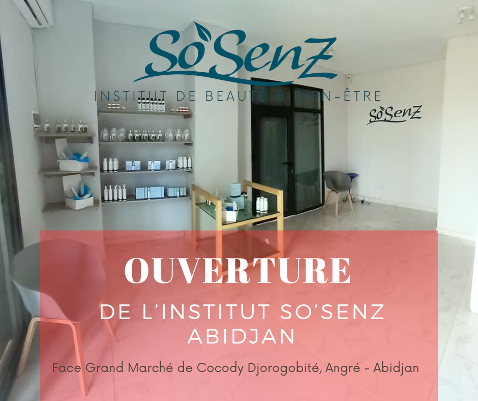 Ouverture du premier institut So'Senz àaidjan en Côte d'Ivoire.